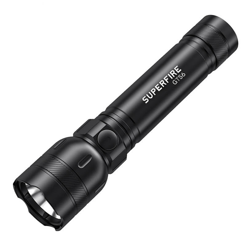 Flashlight Superfire GTS6, 360lm, USB-C, Latarka Superfire GTS6, 360lm, USB-C