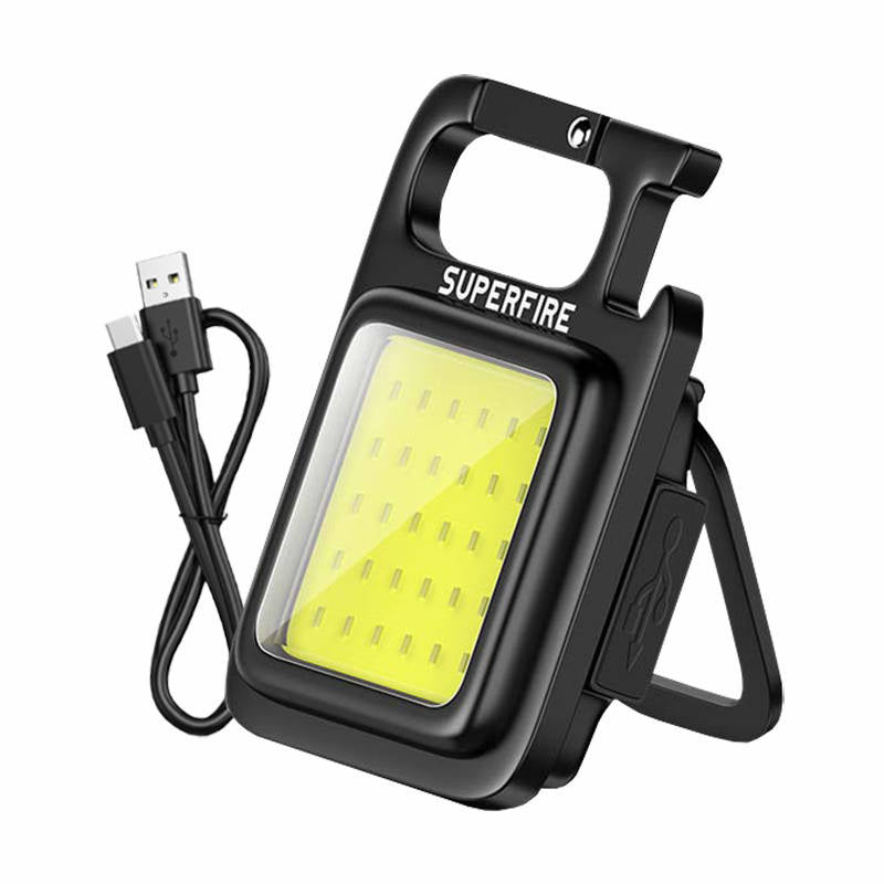 Flashlight Superfire MX16, 600lm, 500mAh, USB-C, Latarka Superfire MX16, 600lm, 500mAh, USB-C