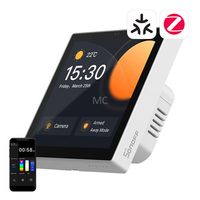 Smart Control Panel Matter WiFi/Bluetooth/ZigBee Sonoff NSPanel Pro (white), Panel sterowania WiFi/Bluetooth/ZigBee Matter SONOFF NSPanel Pro (biały)