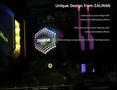 Zalman Alpha 28 280мм Черный