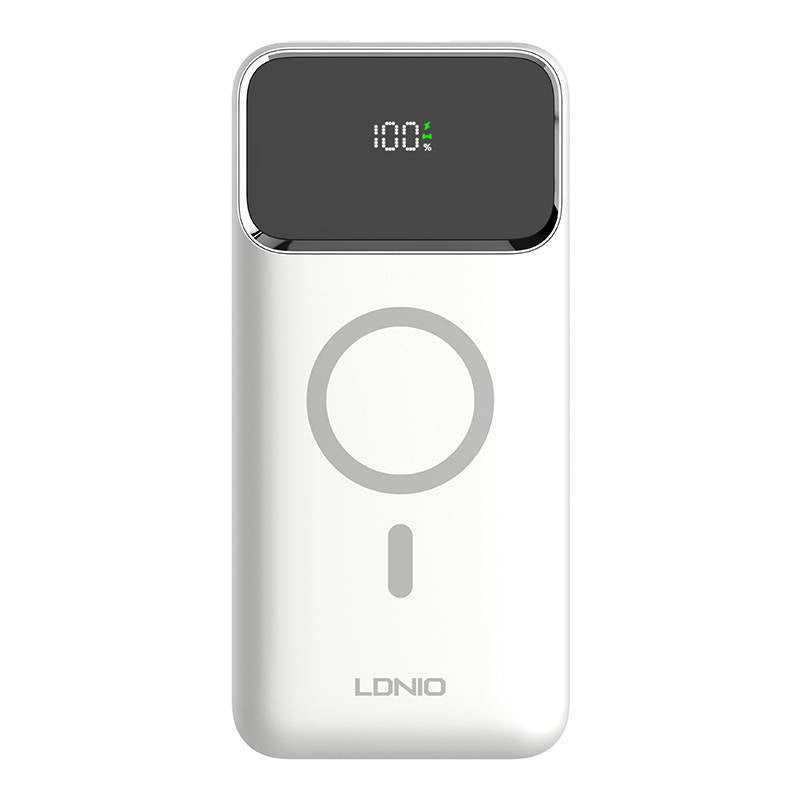 Powerbank LDNIO PQ12, 15W, 10000mah (white), Powerbank LDNIO PQ12, 15W, 10000mah (biały)
