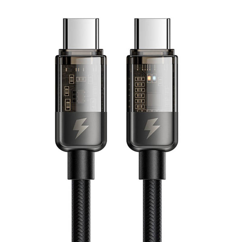 Cable USB-C to USB-C Mcdodo CA-2840, PD 100W, 1.2m (black), Kabel USB-C do USB-C Mcdodo CA-2840, PD 100W, 1.2m (czarny)