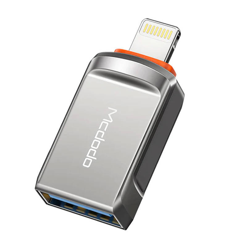 Adapter USB 3.0 to lightning Mcdodo OT-8600 (black), Adapter USB 3.0 do Lightning, Mcdodo OT-8600 (czarny)
