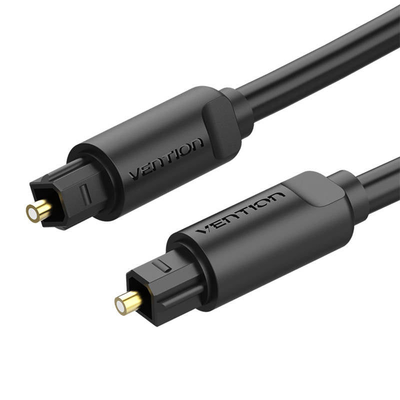 Toslink Optical Audio Cable Vention BAEBF 1m (Black), Kabel optyczny Toslink Vention BAEBF 1m (Czarny)
