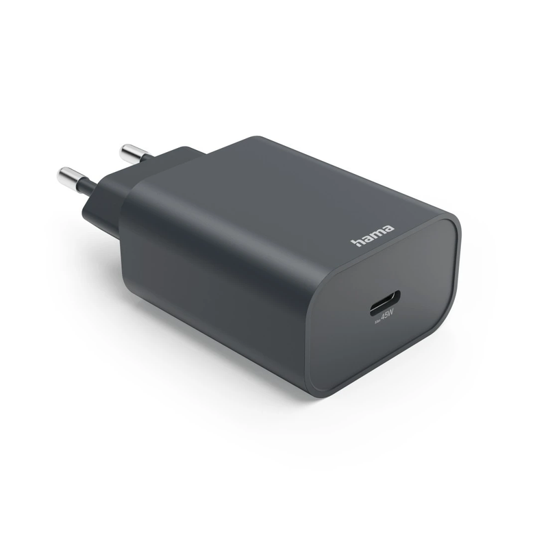 Hama 00086443 45W USB-C  Charger PD Black