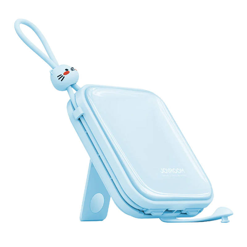 Powerbank Joyroom JR-L009 Cutie 10000mAh, 12W (Blue), Powerbank Joyroom JR-L009 Cutie 10000mAh, 12W (niebieski)