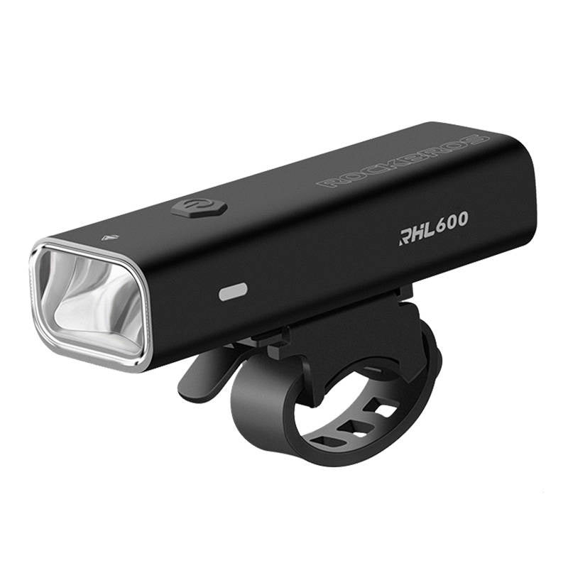 Bicycle Front Light  Rockbros RHL600 (black), Lampka rowerowa Rockbros RHL600 (czarna)
