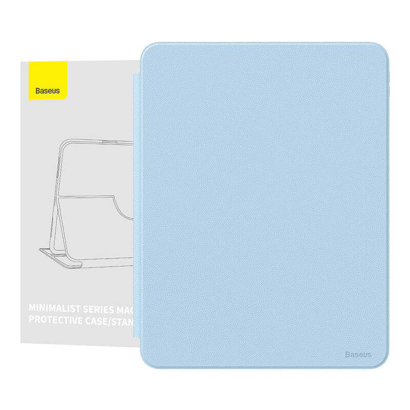 Baseus Minimalist Series IPad PRO 12.9 Magnetic protective case (blue), Magnetyczne Etui ochronne do Ipad Pro 12.9 Baseus Minimalist (niebieski)