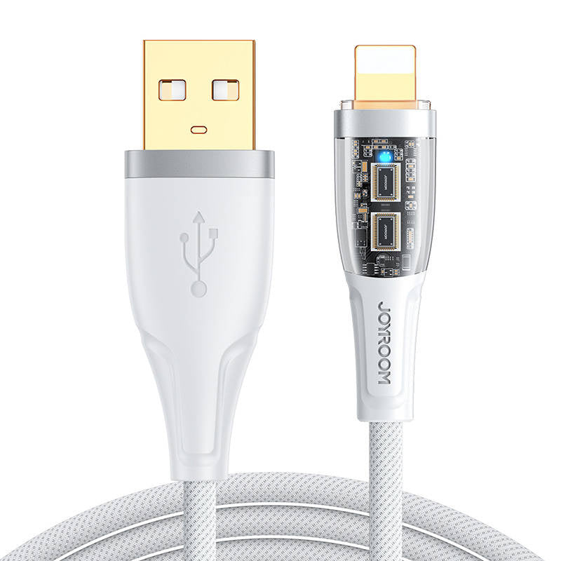 Cable to USB-A / Lightning / 2.4A / 1.2m Joyroom S-UL012A3 (white), Kabel do USB-A / Lightning / 2.4A / 1.2m Joyroom S-UL012A3 (biały)