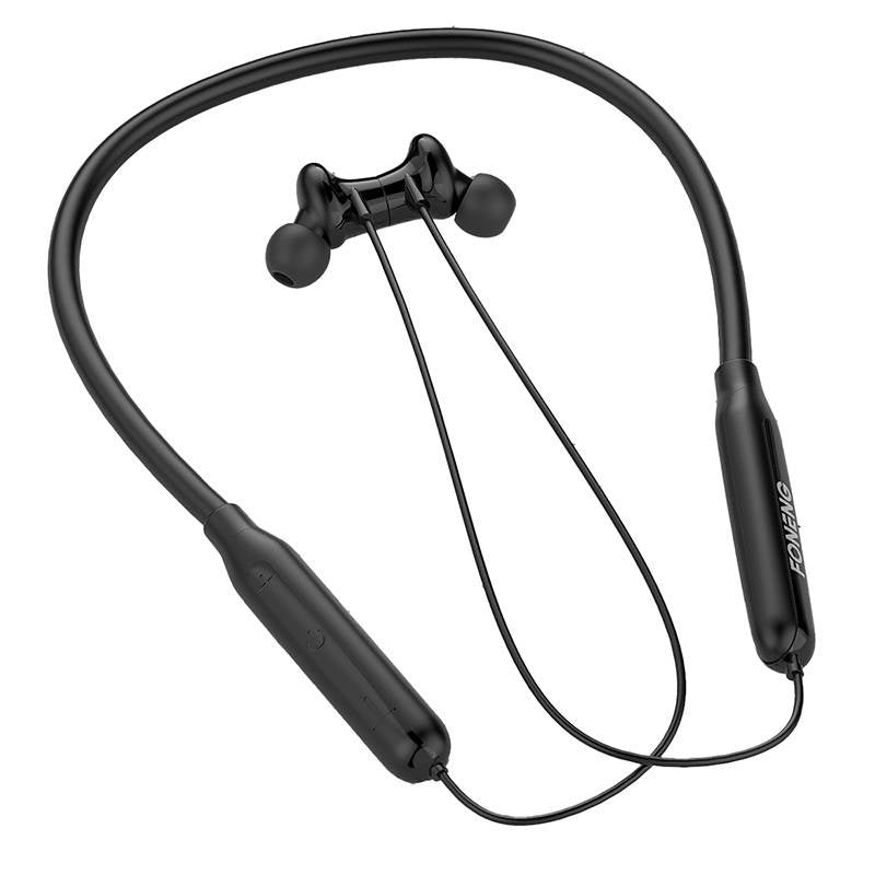 Wireless neckband earphones Foneng BL34 (black), Słuchawki bezprzewodowe typu neckband Foneng BL34 (czarne)
