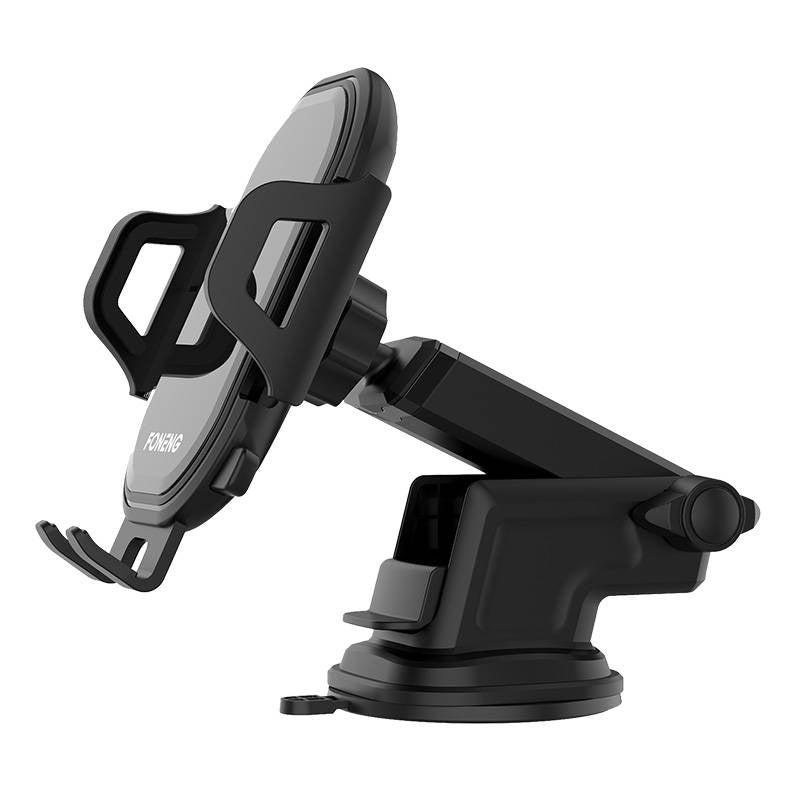 Suction Cup Car Phone Holder Foneng CP13 (black), Uchwyt samochodowy na telefon Foneng CP13 (czarny)
