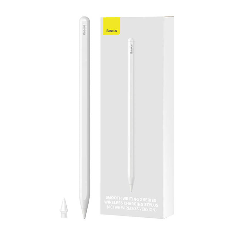 Baseus Smooth Writing 2 Stylus Pen (white), Rysik aktywny / stylus  Baseus Smooth Writing 2 (biały)