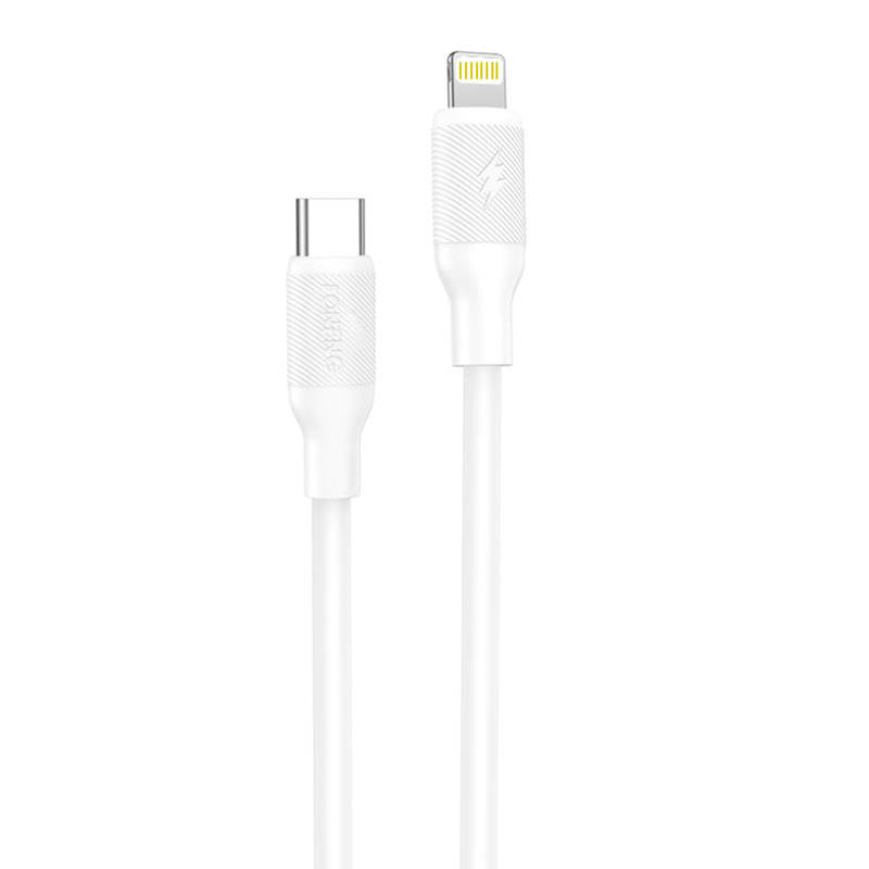 USB cable for Lightning Foneng X80, 27W, 1m (white), Kabel USB do Lightning Foneng X80, 27W, 1m (biały)