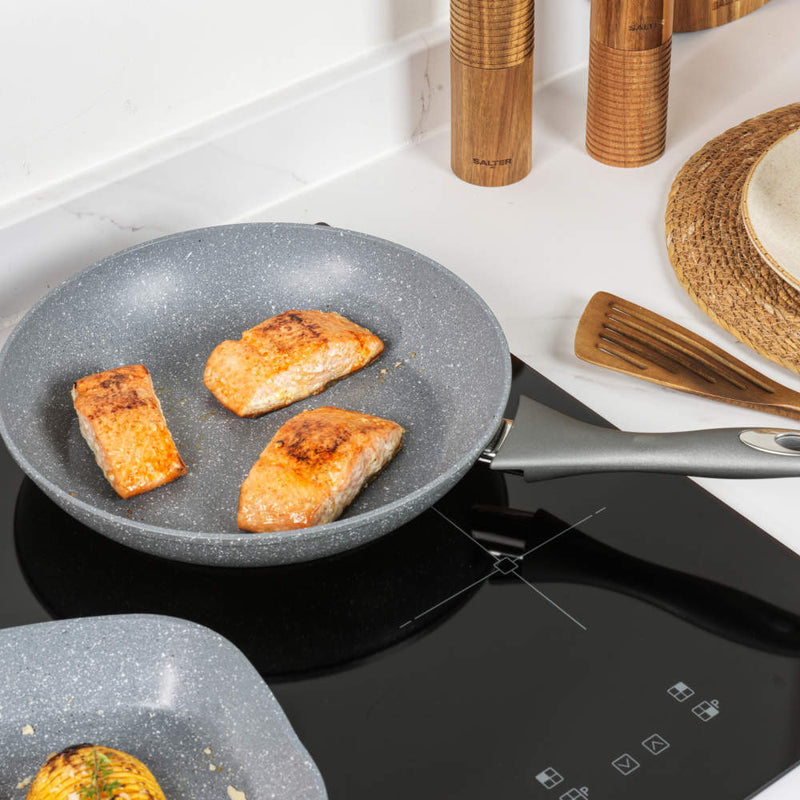 Salter BW02764G1EU7 Marblestone 28cm Frying Pan