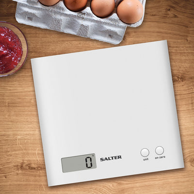 Salter 1066 WCFEU12 Arc Digital Kitchen Scale - White