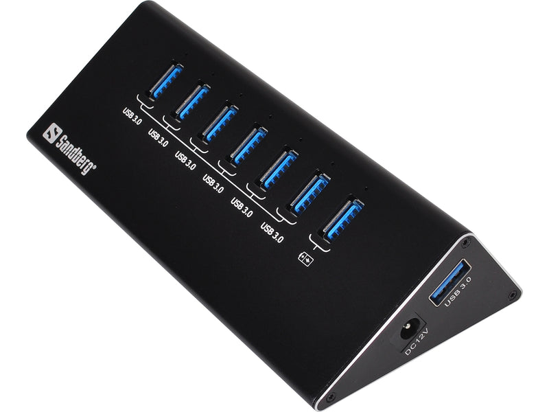 Sandberg 133-82 USB 3.0 Hub 6+1 Ports