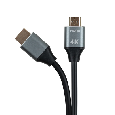 Кабель Tellur High Speed ​​HDMI 2.0, 4K, 18 Гбит/с, Ethernet, позолоченный, 5 м, черный