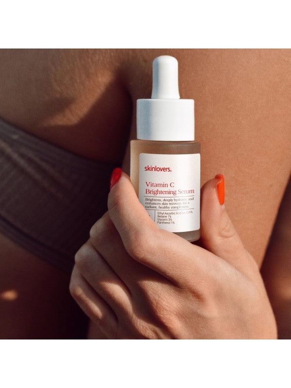 SKINLOVERS Vitamino C skaistinantis ir šviesinantis veido serumas