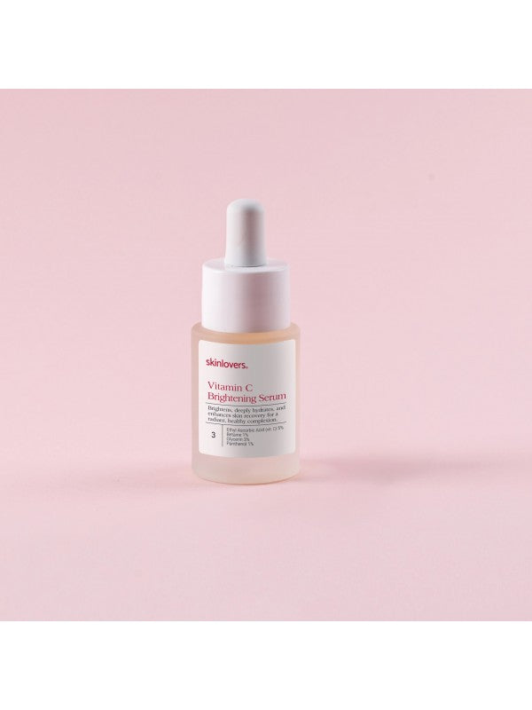 SKINLOVERS Vitamino C skaistinantis ir šviesinantis veido serumas