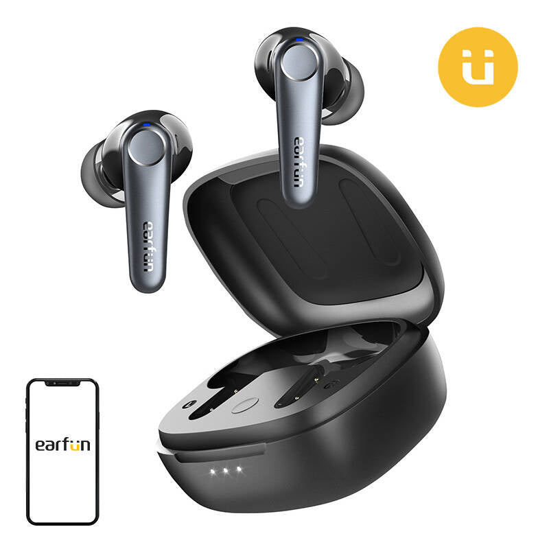 Wireless earphones TWS EarFun Air Pro 3, ANC (black), Słuchawki TWS EarFun Air Pro 3, ANC (czarne)