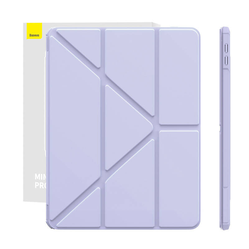 Baseus Minimalist Series IPad 10.2" protective case (purple), Etui ochronne do Ipad 10.2" Baseus Minimalist (fioletowe)