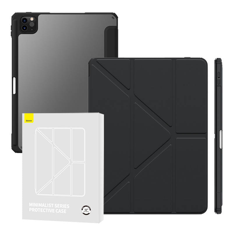 Protective case Baseus Minimalist for iPad Pro (2018/2020/2021/2022) 11-inch (black), Etui ochronne Baseus Minimalist do iPad Pro (2018/2020/2021/2022) 11-inch (czarne)