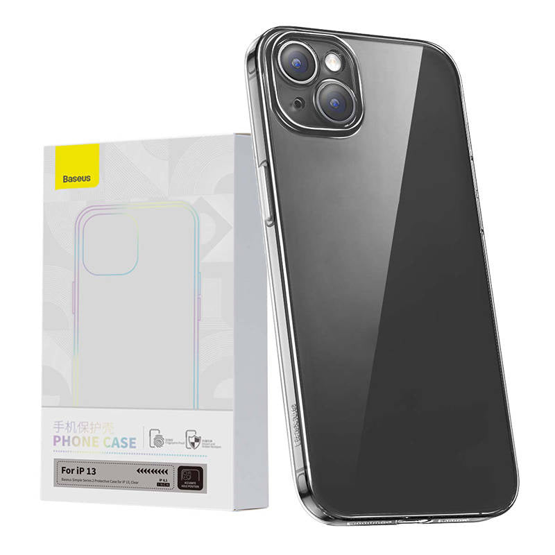 Transparent Case Baseus Simple for iPhone 13, Przeźroczyste Etui Baseus Simple do iPhone 13