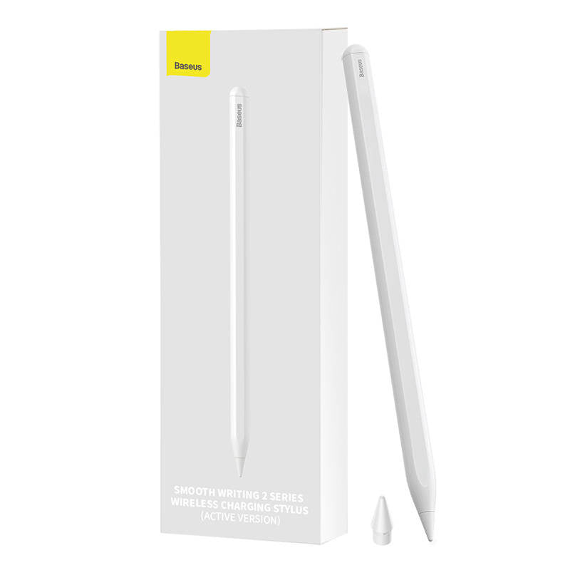 Baseus Smooth Writing 2 Stylus Active Pen (white), Aktywny rysik / stylus Baseus Smooth Writing 2 (biały)