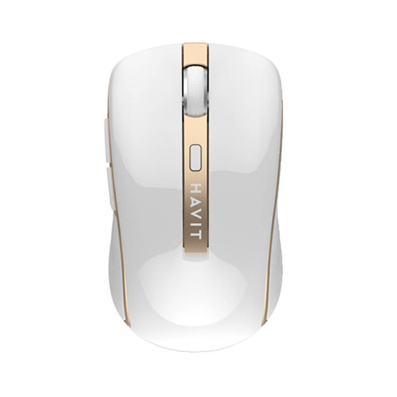 Wireless mouse  Havit MS951GT (white), Bezprzewodowa mysz Havit MS951GT (biała)
