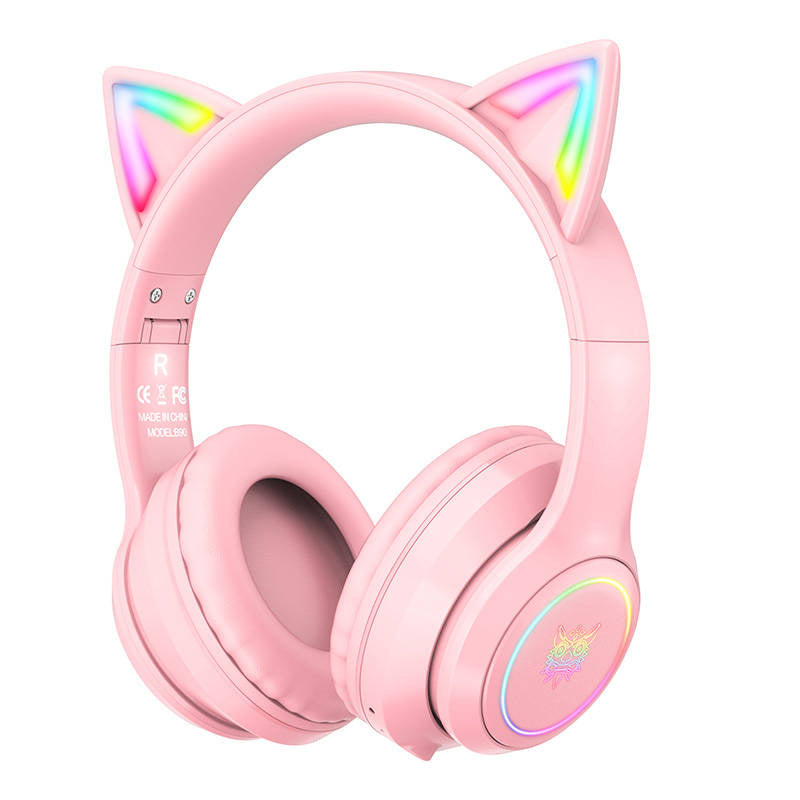 Gaming headphones ONIKUMA B90 Pink, Słuchawki gamingowe ONIKUMA B90 Różowe