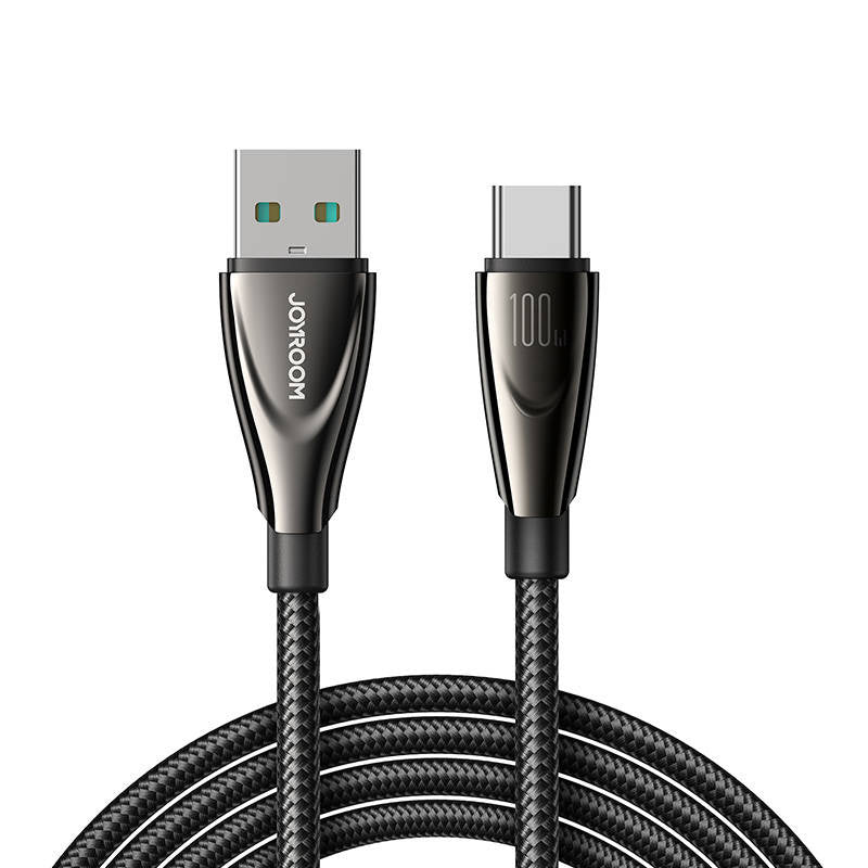Cable Pioneer 100W USB to USB C SA31-AC6 / 100W / 1,2m (black), Kabel Pioneer 100W USB do USB C Joyroom SA31-AC6 / 100W / 1,2m (czarny)