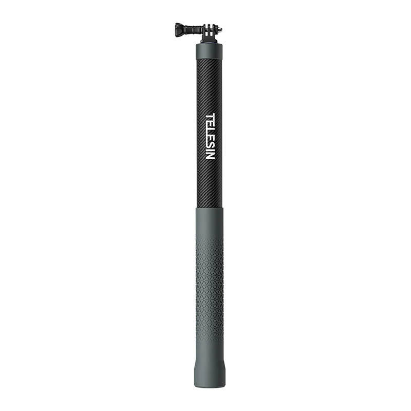 Selfie stick / tripod 3m Carbon Fiber Telesin GP-MNP-300-3, Selfie stick z włókna węglowego o długości 3m Telesin GP-MNP-300-3