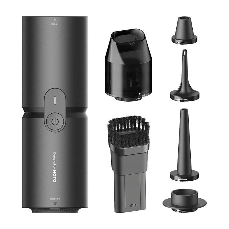 Mini handheld vacuum and air pump HOTO QWCXJ001, 1900 mAh, Mini odkurzacz ręczny i pompka elektryczna HOTO QWCXJ001, 1900 mAh