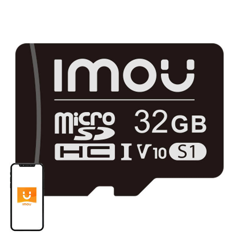 Memory card IMOU microSD 32GB (UHS-I, SDHC, 10/U1/V10, 90/20), Karta pamięci IMOU 32GB microSD (UHS-I, SDHC, 10/U1/V10, 90/20)