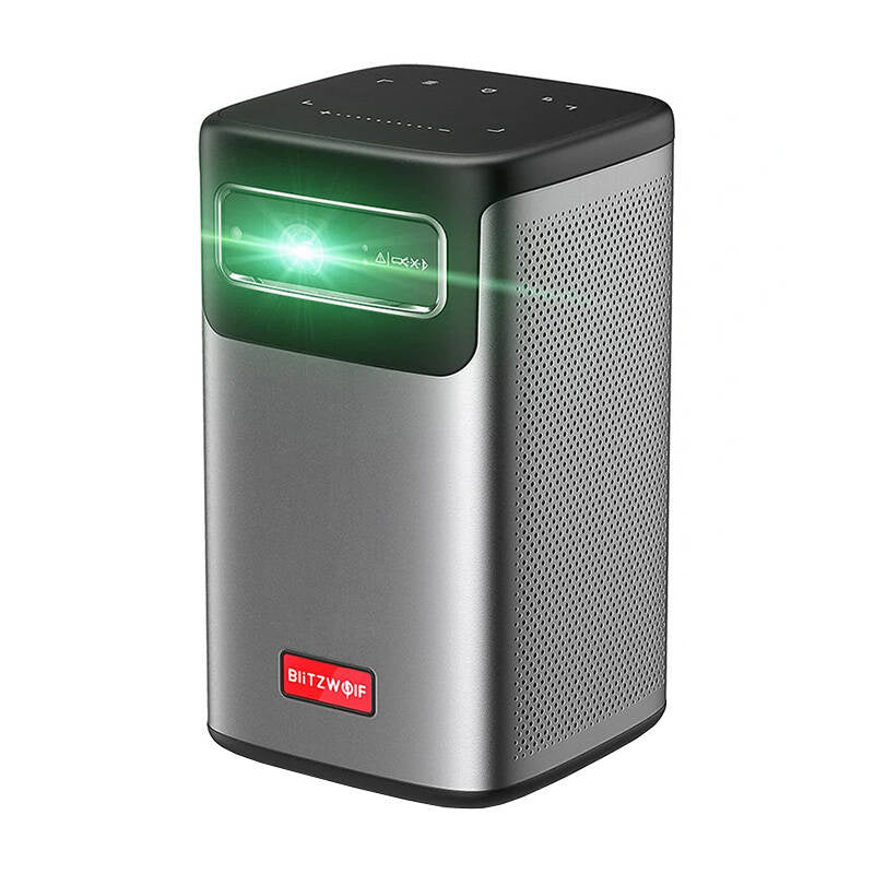 Mini projector BlitzWolf BW-VT2 PRO MAX 3D 4K Bluetooth WiFi 8000mAh, Mini Rzutnik / Projektor BlitzWolf BW-VT2 PRO MAX 3D 4K Bluetooth WiFi 8000mAh