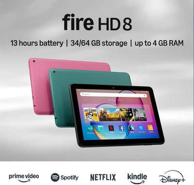 Amazon Fire HD8 (2024)  3GB/32GB  Black