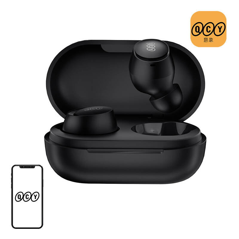 Wireless Earphones TWS T27 (black), Słuchawki TWS QCY T27 (czarne)