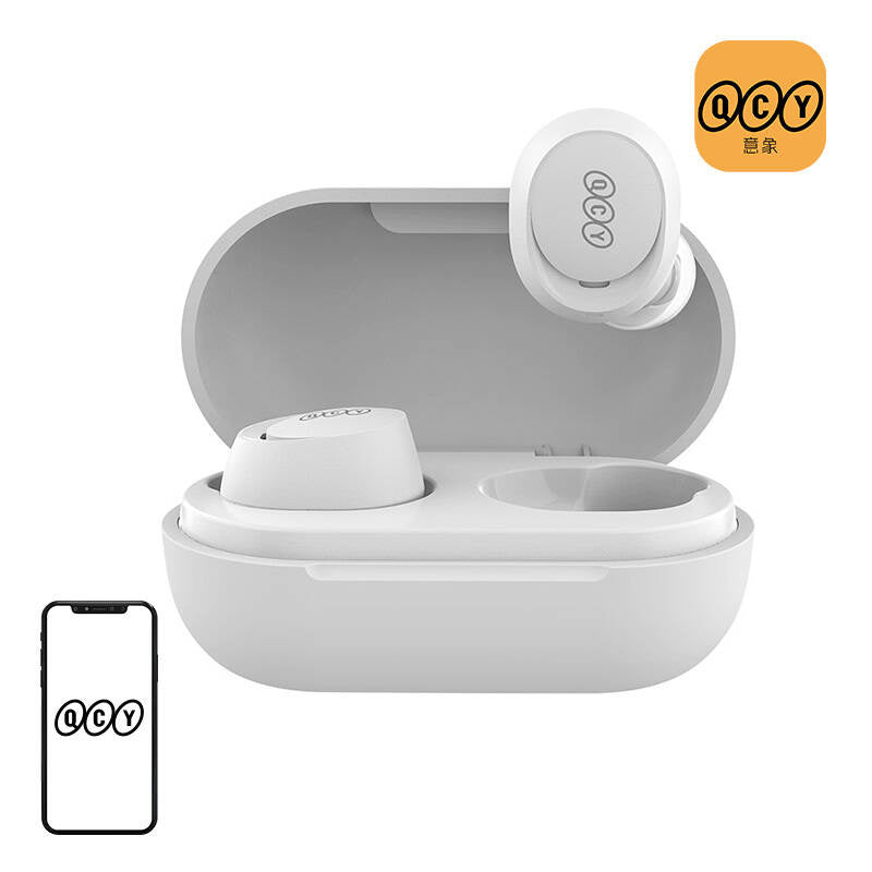 Wireless Earphones TWS T27 (white), Słuchawki TWS QCY T27 (białe)