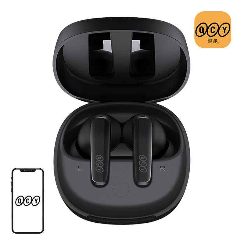Wireless Earphones TWS QCY T13x (black), Słuchawki TWS QCY T13x (czarne)