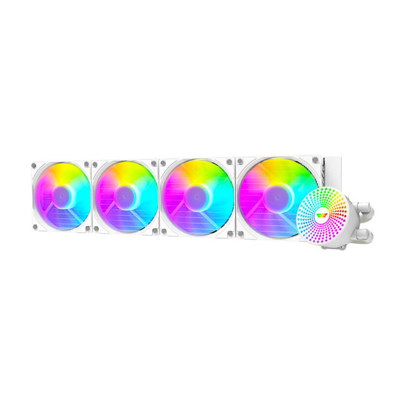 PC water cooling ARGB Darkflash DC480 (white), Chłodzenie wodne komputera ARGB Darkflash DC480 (biały)