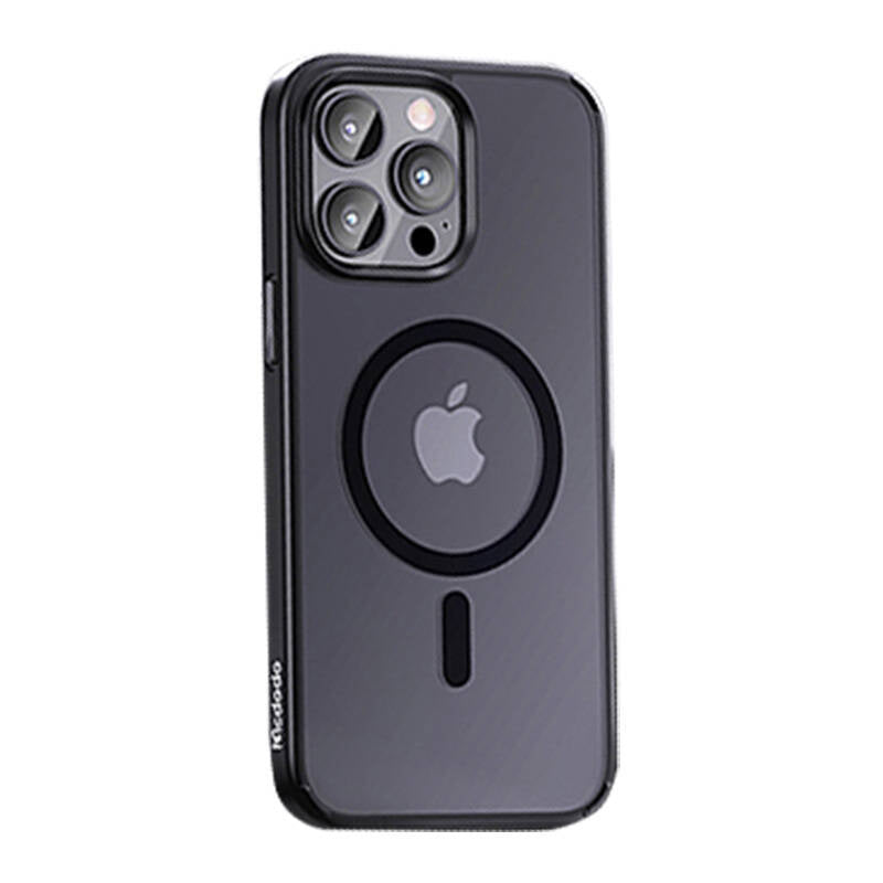 Magnetic case McDodo for iPhone 15 Pro Max (black), Etui McDodo Magnetic do iPhone 15 Pro Max (czarny)