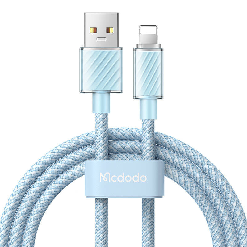 Cable USB-A to Lightning Mcdodo CA-3641, 1,2m (blue), Kabel USB-A do Lightning Mcdodo CA-3641, 1,2m (niebieski)