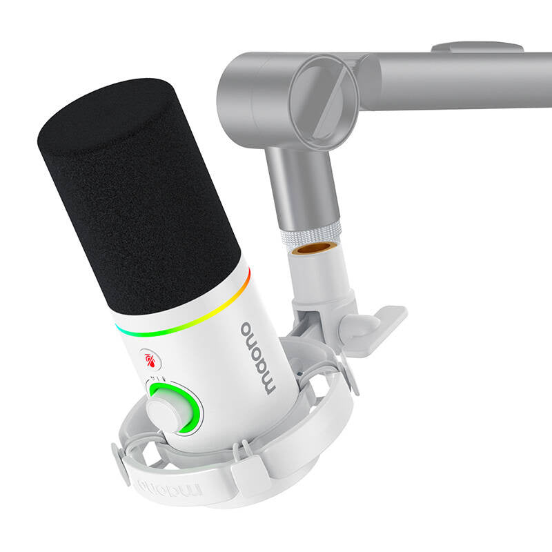 Dynamic Microphone Maono PD200x (white), Mikrofon Dynamiczny Maono PD200x (biały)