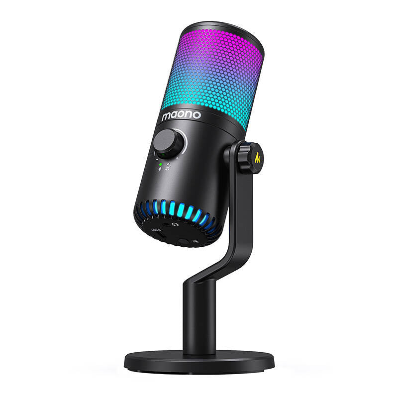 Gaming Microphone Maono DM30RGB (black), Mikrofon Gamingowy Maono DM30RGB (czarny)