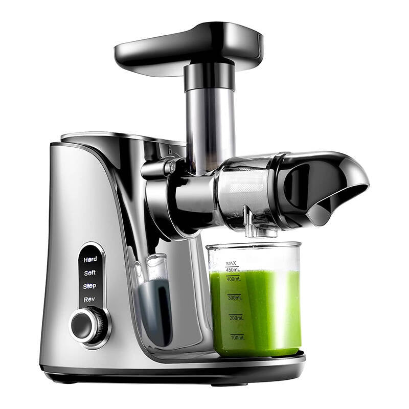 Slow Juicer AMZCHEF 3001-GA (Grey), Wyciskarka wolnoobrotowa AMZCHEF 3001-GA (szary)