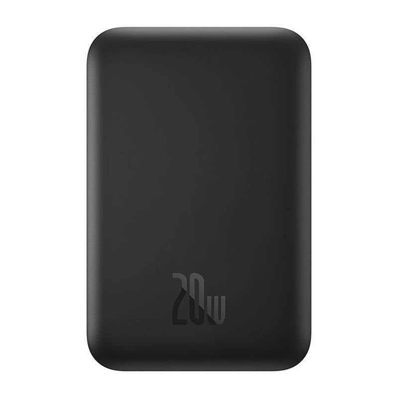 Mini Wireless PowerBank 20W Baseus (black), Mini bezprzewodowy PowerBank Baseus 20W (czarny)