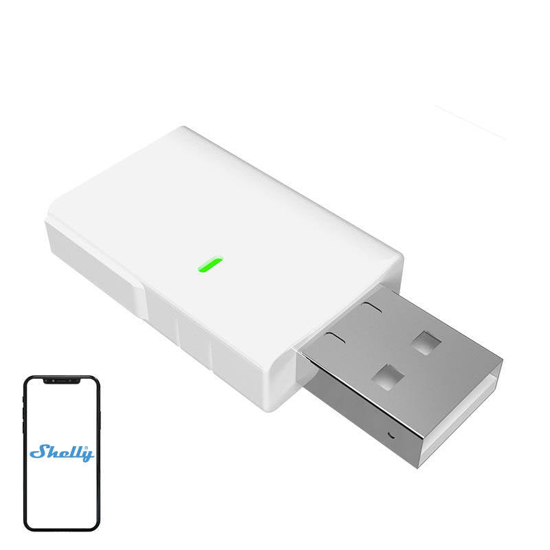 Shelly BLU Gateway, WiFi/Bluetooth (USB-A), Bramka Bluetooth WiFi Shelly BLU Gateway (USB-A)
