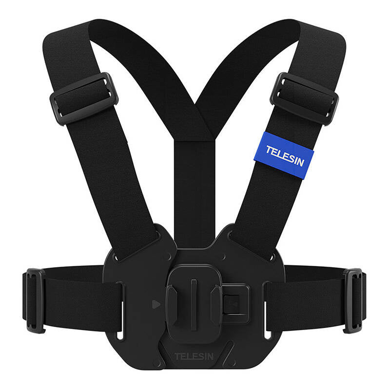 Chest Strap Telesin (GP-UCS-001), Opaska mocowanie na klatkę piersiową TELESIN kamery sportowe /  DJI Osmo Action