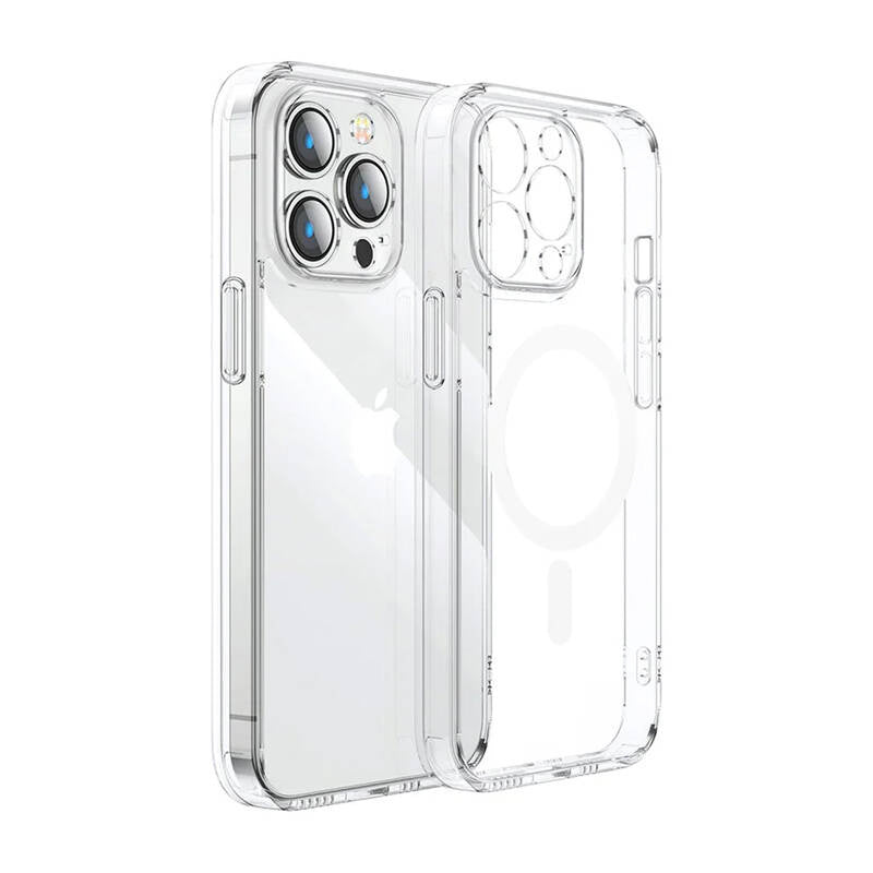Joyroom magnetic protective case for iPhone 15 Pro Max (transparent), Magnetyczne etui ochronne Joyroom do iPhone 15 Pro Max (transparentne)