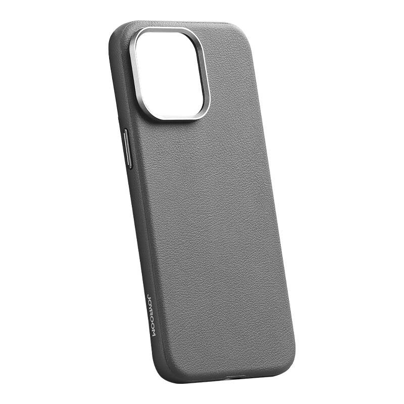 Magnetic protective phone case Joyroom JR-BP007 for iPhone 15 Pro Max (gray), Magnetyczne etui ochronne Joyroom JR-BP007 do iPhone 15 Pro Max (szare)